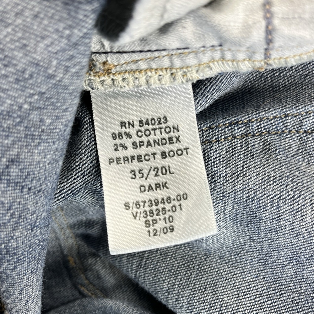 Gap Perfect Boot Jeans Women 35/20L Blue Medium Wash Stretch Denim - Picture 9 of 10